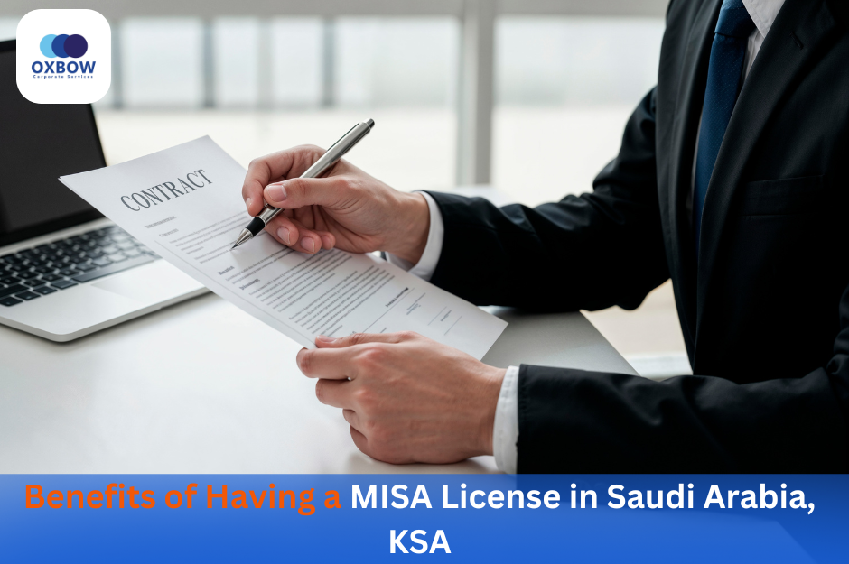 MISA License in Saudi Arabia, KSA