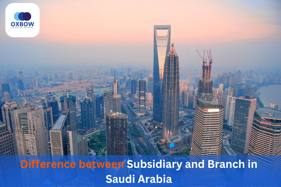 Subsidiary and Branch in Saudi Arabia