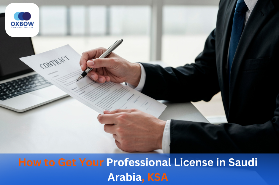 Professional License in Saudi Arabia