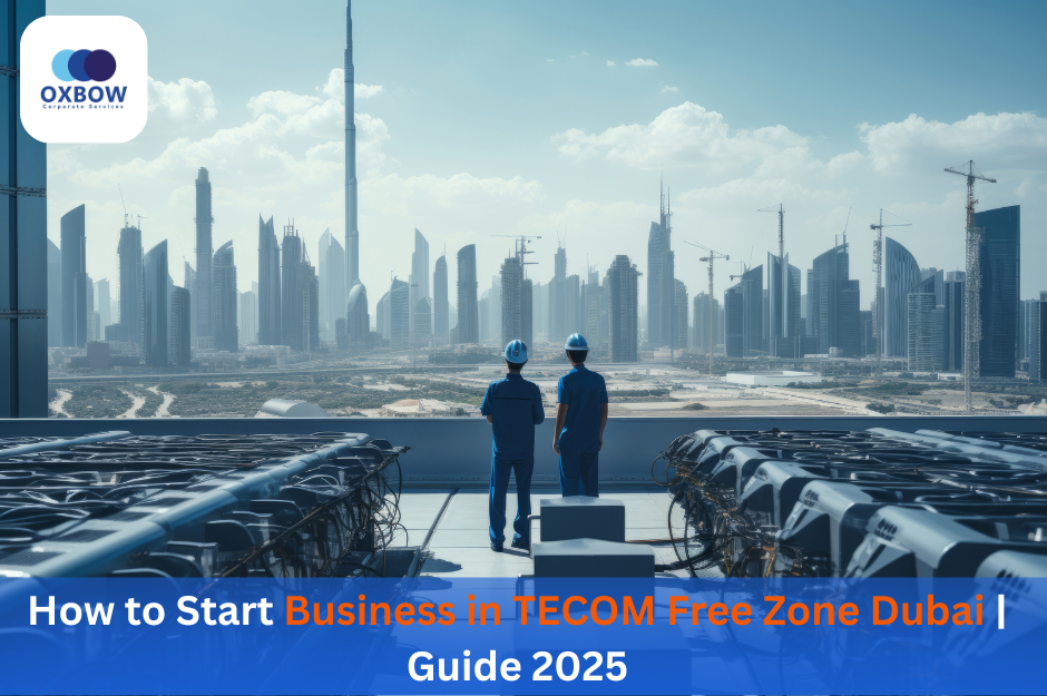 Business in TECOM Free Zone Dubai